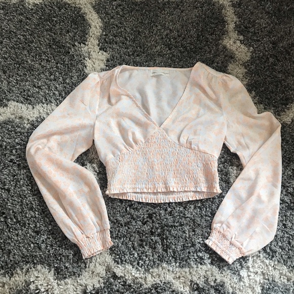 Urban Outfitters Tops - Urban Outfitters Cropped Longsleeve Top